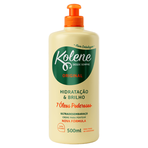 Creme para Pentear 2 em 1 Kolene Original - 500ml