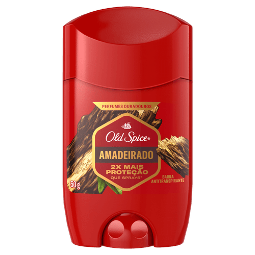 Desodorante em Barra Antitranspirante Proteção Épica 50g Lenha Old Spice