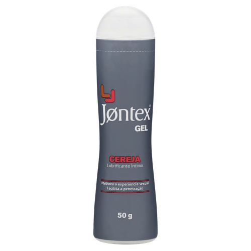 Lubrificante Íntimo Gel 3 em 1 Cereja 50g Jontex