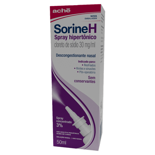 Sorine H 3% Descongestionante Nasal Spray Aché - 50ml