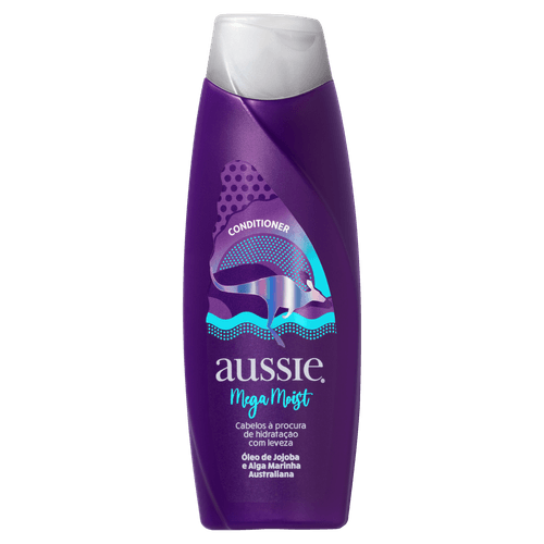 Condicionador Moist para cabelos secos 360ml Aussie