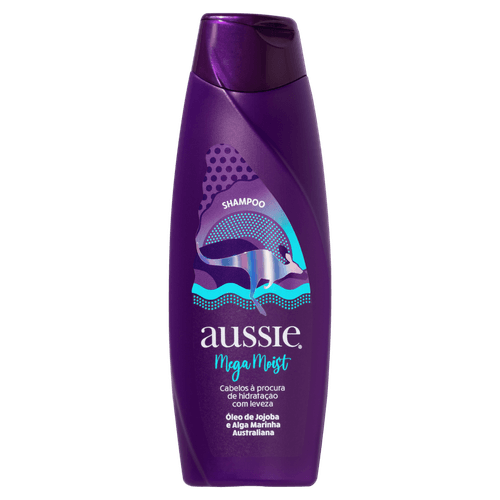 Shampoo Aussie Moist 360ml Hidratante para Cabelos Secos