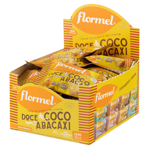 Barra De Cereais Flormel Aba/Coco Zero 20G - Flormel