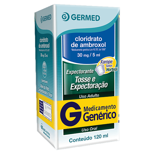 Cloridrato Ambroxol 6mg Xarope Ad 120ml - Genérico - Germed