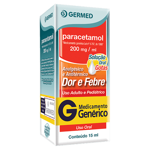 Paracetamol 200mg Germed Líquido 15ml