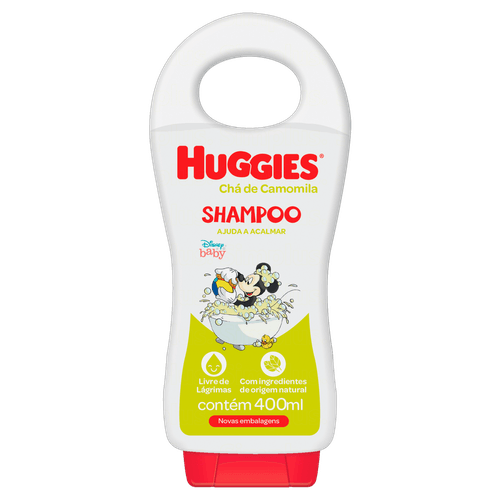 Shampoo Infantil Huggies Camomila Recém-Nascido 400ml
