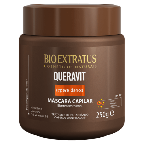 Máscara Capilar Bioreconstrutora Queravit 250g - Bio Extratus