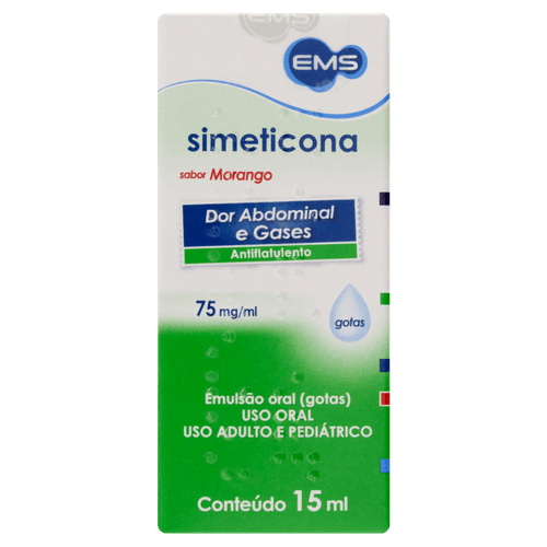Simeticona 75mg Emulsão Oral 15ml - Genérico - Ems