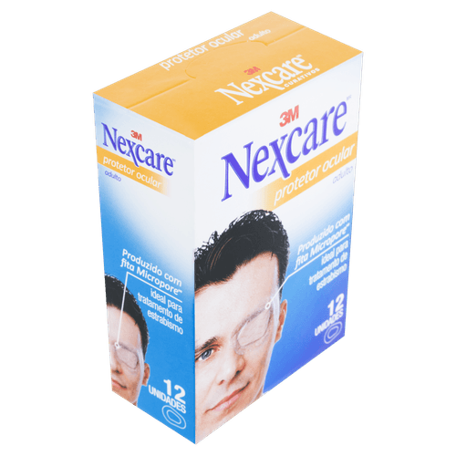 Protetor Ocular Nexcare Optclude Adulto 12Un - Nexcare