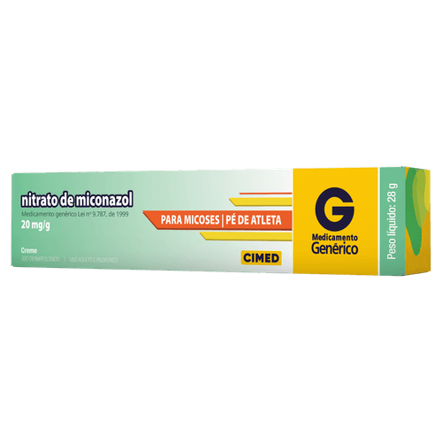Nitrato Miconazol 20mg Creme Dermatológico 28g - Genérico - Cimed