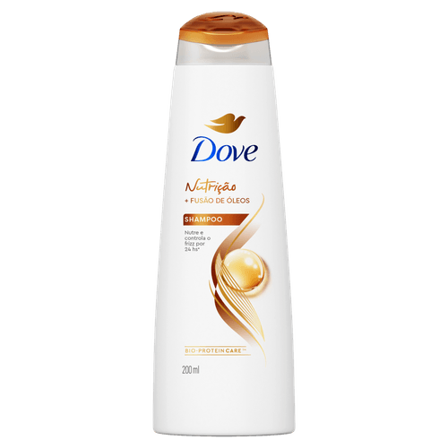 Shampoo Óleo Nutrição Antifrizz 200ml Dove