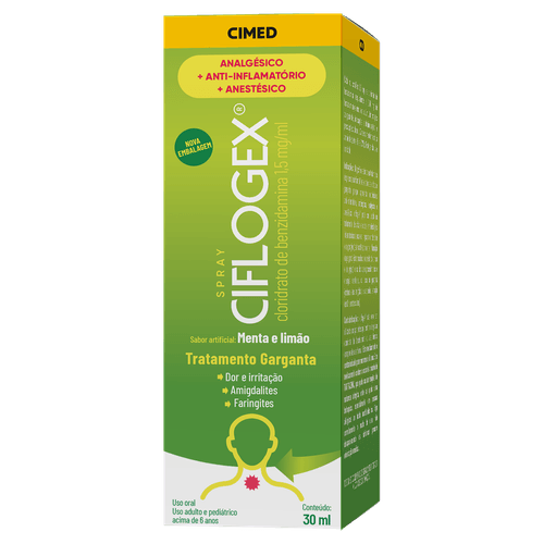Ciflogex Spray - Menta - 30ml