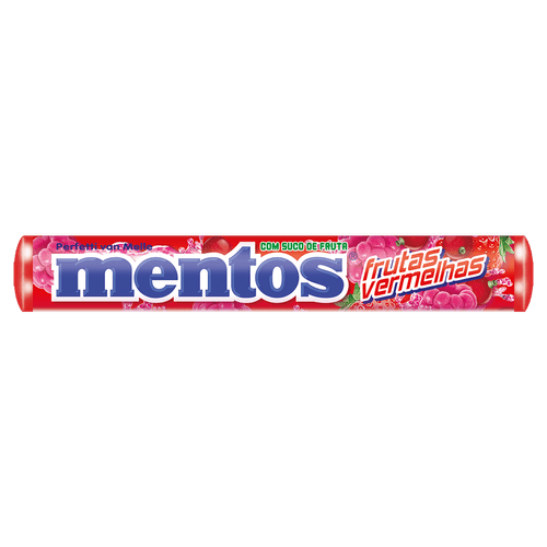 Gm Mentos Stick Frutas Vermelho 38G - Mentos