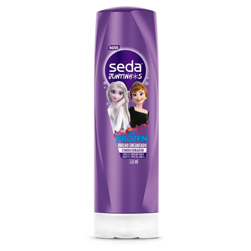Condicionador Infantil Seda Juntinhos Frozen Brilho Encantado 300ml