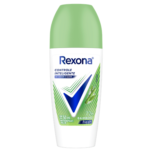 Desodorante Antitranspirante Roll-on Women Bamboo & Aloe Vera 50ml Rexona