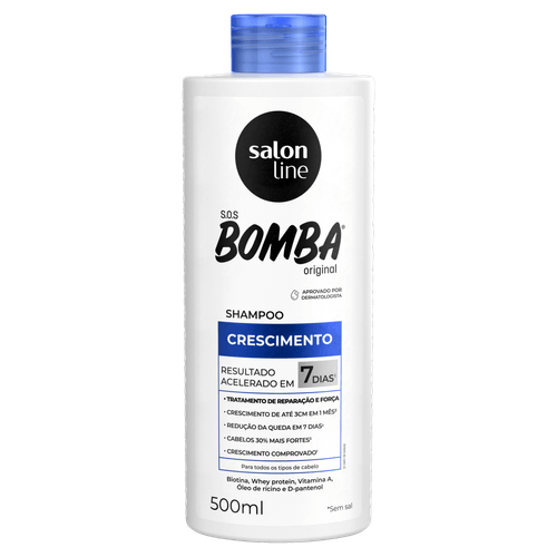 Shampoo SOS Bomba Vitamina 500ml Salon Line