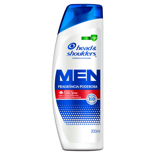 Shampoo Anticaspa Men com Old Spice 200ml Head & Shoulders