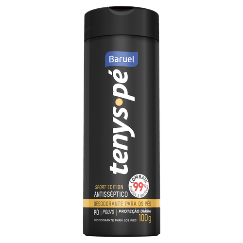 Desodorante Pó para os Pés Sport Edition 100g Antisséptico Tenys Pé