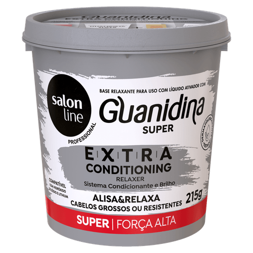 Guani Salon Line Relaxamento Extra Sup 215G - Salon Line Guanidina