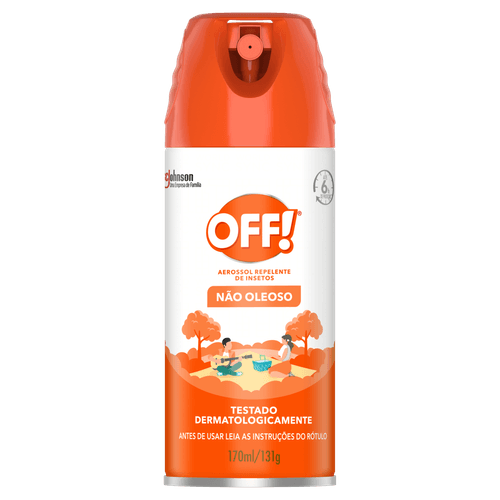 Repelente para Insetos OFF Family - Aerossol - 165ml