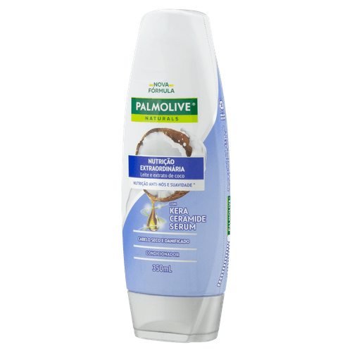 Condicionador Palmolive Naturals Maciez Prolongada 350ml para cabelos secos e danificados