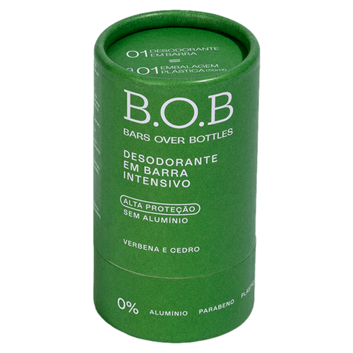 Desodorante em Barra Intensivo 50g Verbena e Cedro BOB