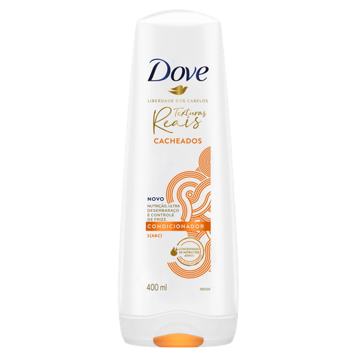 Condicionador Dove Texturas Reais Cacheados Frasco 400ml