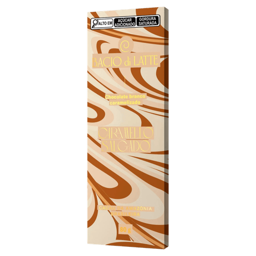 Chocolate Branco Caramelo Bacio di Latte - 80g