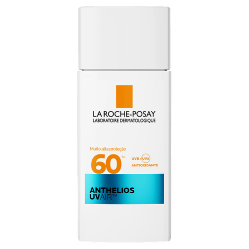 ANTHELIOS Protetor Solar Facial UVAir FPS 60 45ml Toque Seco Controle de Oleosidade