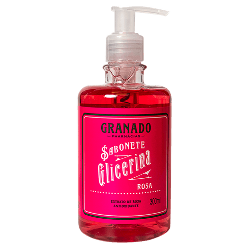 Sabonete Líquido Glicerina Rosa 300ml Granado