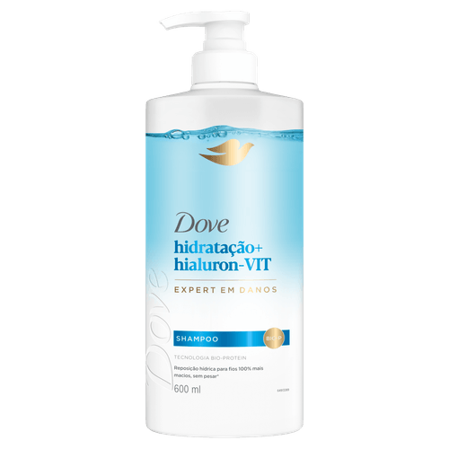 Shampoo Dove Hidratação + Hialuron-VIT - 600ml