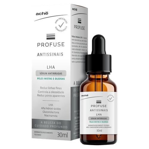 Sérum Antirrugas Profuse LHA Pele Mistas e Oleosas - 30ml