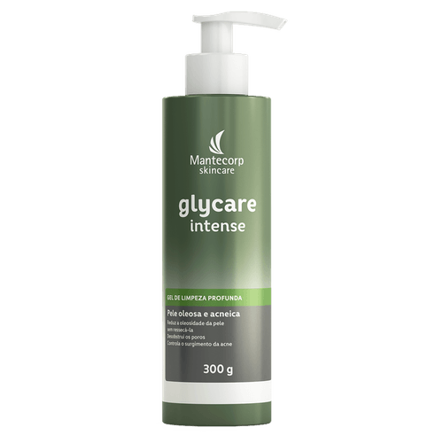 Gel de Limpeza Facial Profunda Mantecorp Skincare Glycare Intense - 300g