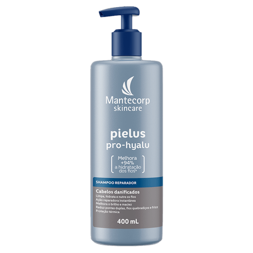 Shampoo Reparador Mantecorp Skincare Pielus Pro-Hyalu - 400ml