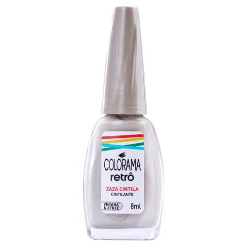 Esmalte Cintila Retrô Zazá Cintilante 8ml L'Oréal Colorama