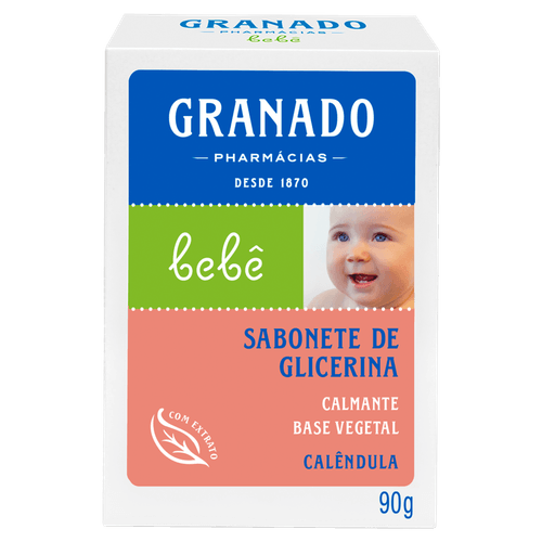 SABONETE GRANADO BEBÊ CALÊNDULA 90G