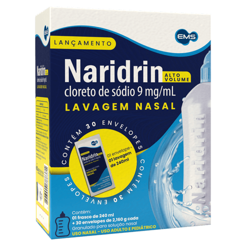 NARIDRIN ALTO VOLUME FRASCO + REFIL