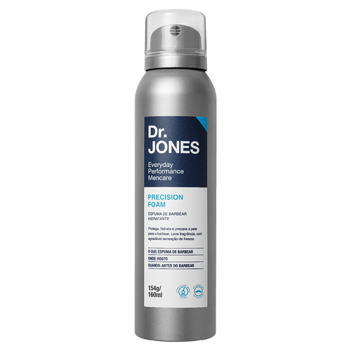 Espuma de Barbear Hidratante Dr. Jones - 160ml