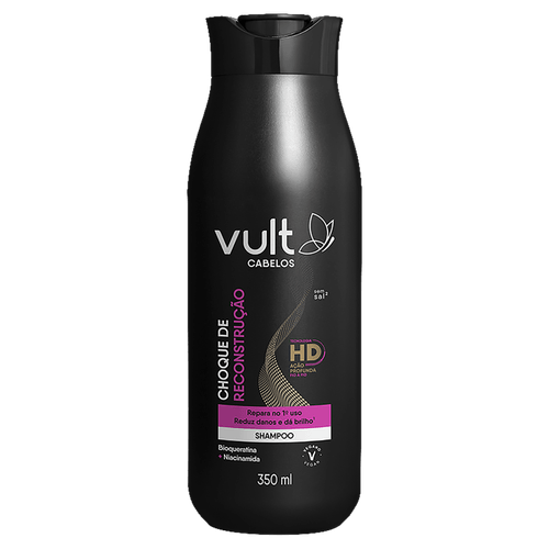 Shampoo Vult Cabelos Choque de Reconstrução - 350ml