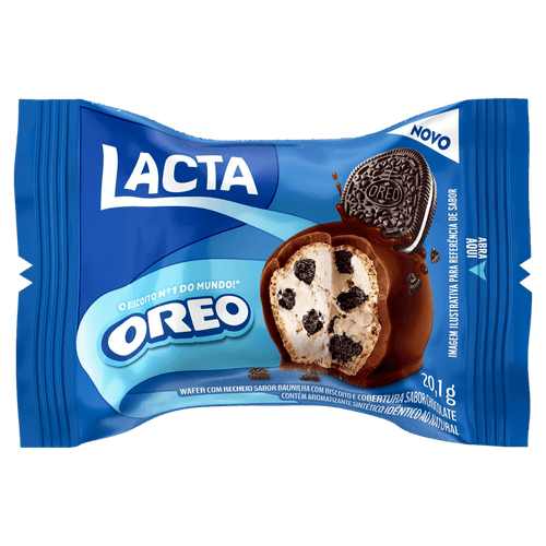 Bombom Wafer Oreo Lacta - 540g