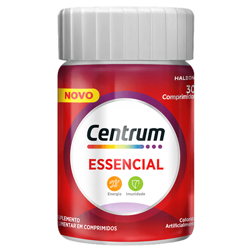 Suplemento Multivitamínico Centrum Essencial GSK 30 Comprimidos