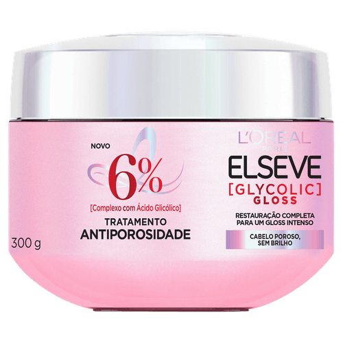 Tratamento Antiporosidade L'oréal Paris Elseve Glycolic Gloss - 300g