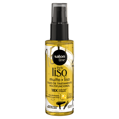 Óleo de Tratamento Capilar Salon Line Multifuncional Meu liso - 60ml