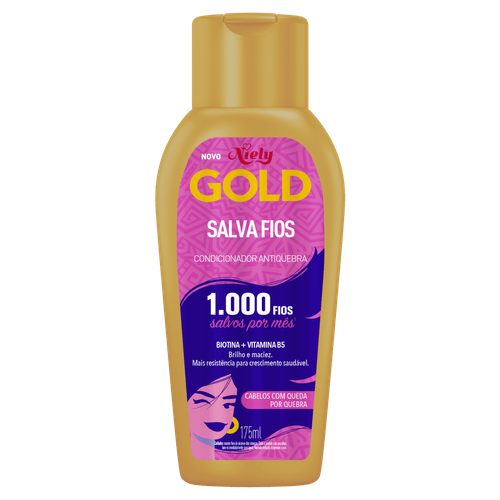 Condicionador Antiquebra Niely Gold Salva Fios 175ml L'Oreal
