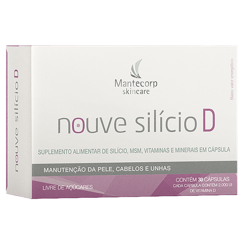 Suplemento Alimentar Silício D  30 Cápsulas