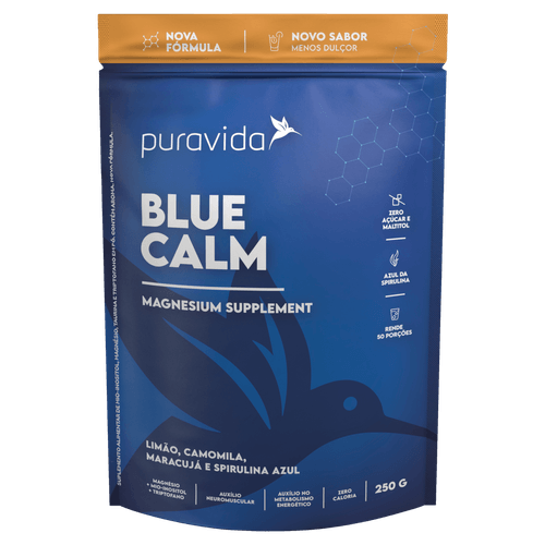 Suplemento Alimentar Blue Calm Puravida 250g Pó