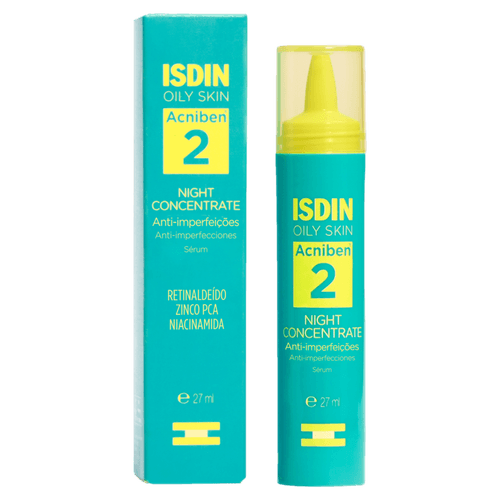 Sérum Anti-Imperfeições Acniben 2 Oily Skin Night Concentrate 27ml Isdin