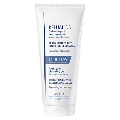 Gel de Limpeza Anti-Escamas Ducray Kelual DS 200ml