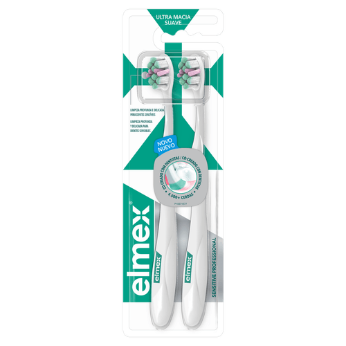 Escova Dental Ultramacia Elmex Sensitive - 2 Unidades