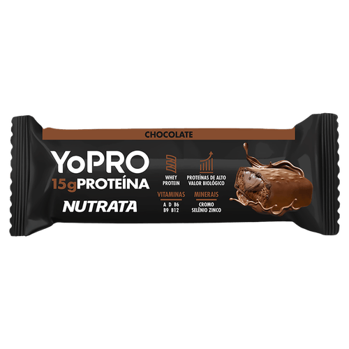 Barra de Proteína Yopro Sabor Chocolate -55g